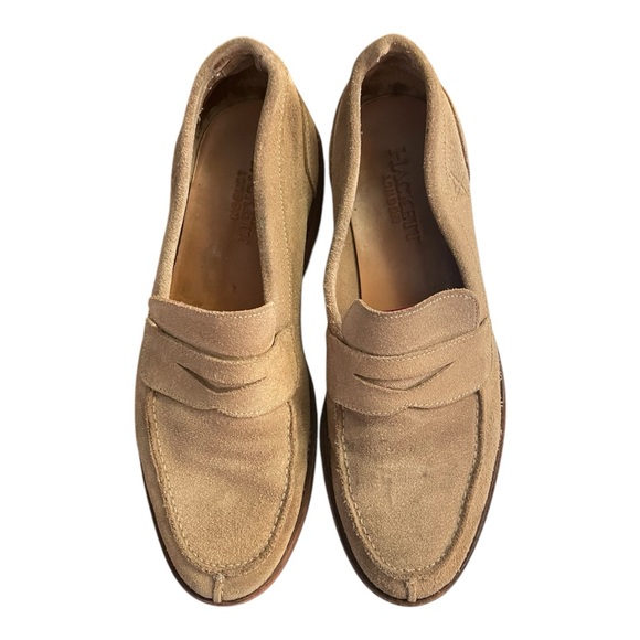 Hackett London Richmond Driver Shoes Moccasin Slip On Loafer Tan Mens Shoes Sz 7 - Picture 9 of 12